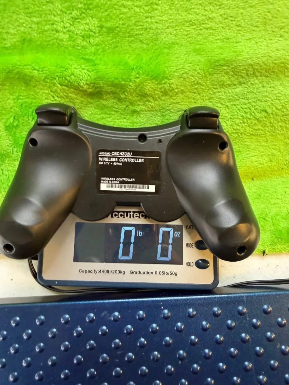 Sony PS3 DualShock 3 Wireless Controller Black CECHZC2U Tested Works